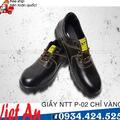 GIẦY BẢO HỘ NTT P-02 CHỈ VÀNG