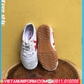 Giày vải bata Bình Minh Trắng sọc đỏ